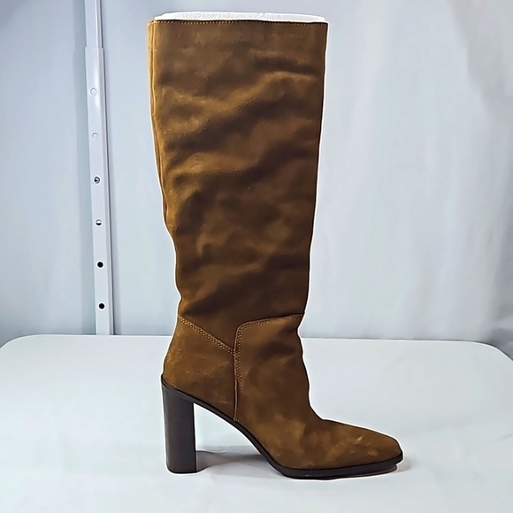 Mango Brown Suede Boots Size 40 NWT - Picture 2 of 9